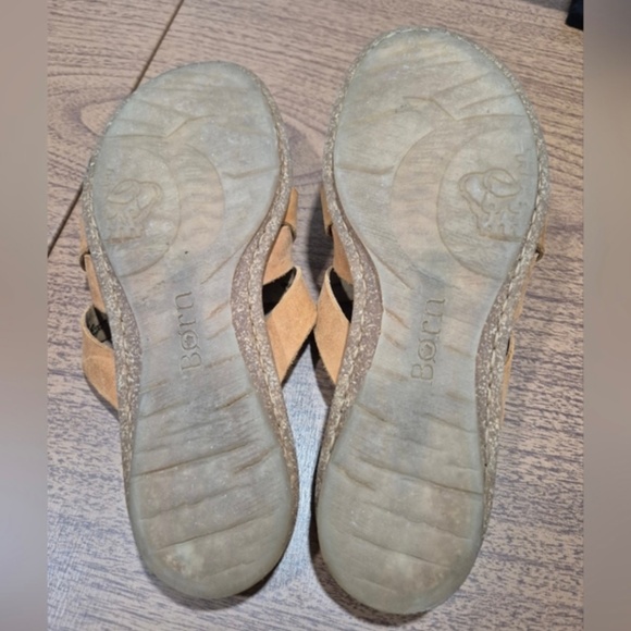 Born Leather Slide Sandals - Picture 7 of 7